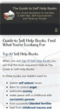Mobile Screenshot of guidetoselfhelpbooks.com
